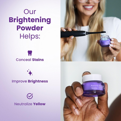 AuroraSmile - Simply Purple Teeth Brightening Powder